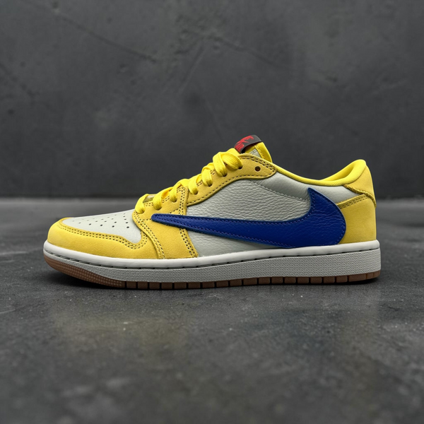 Jordan 1 Retro Low OG SP Travis Scott Canary (Women's)
