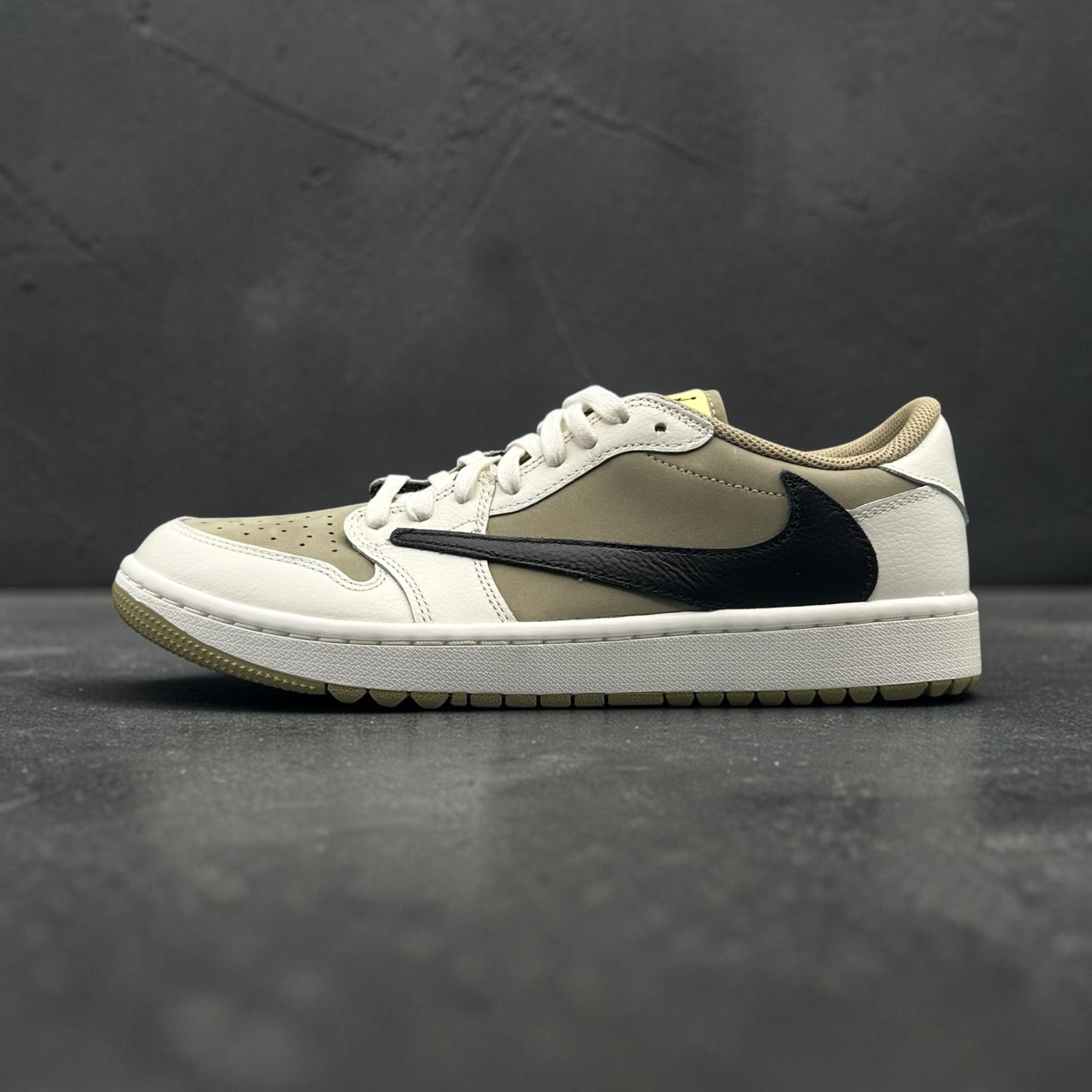 Jordan 1 Retro Low Golf Travis Scott Neutral Olive