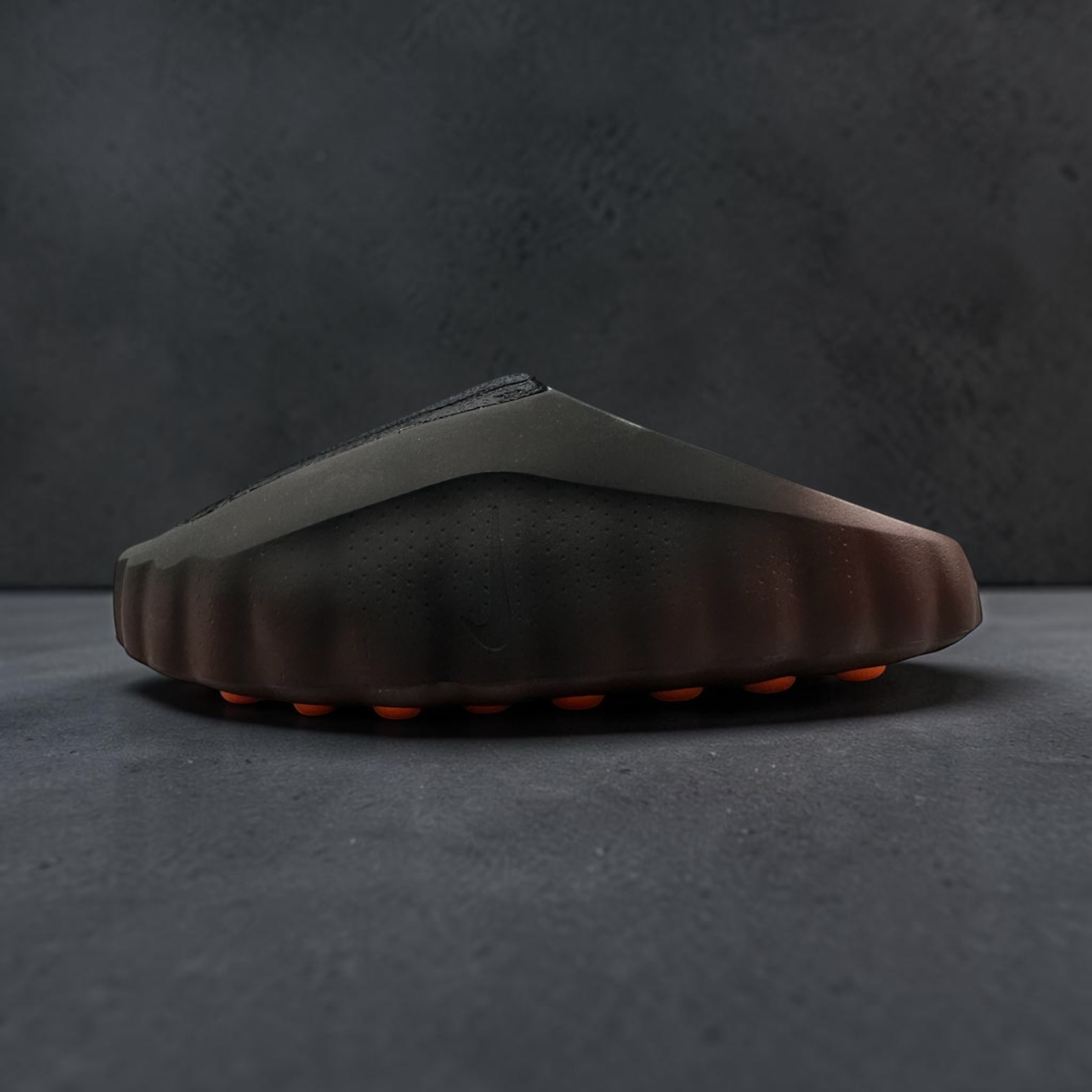 Nike Mind 001 Flyknit Slide Bronze Eclipse Total Orange