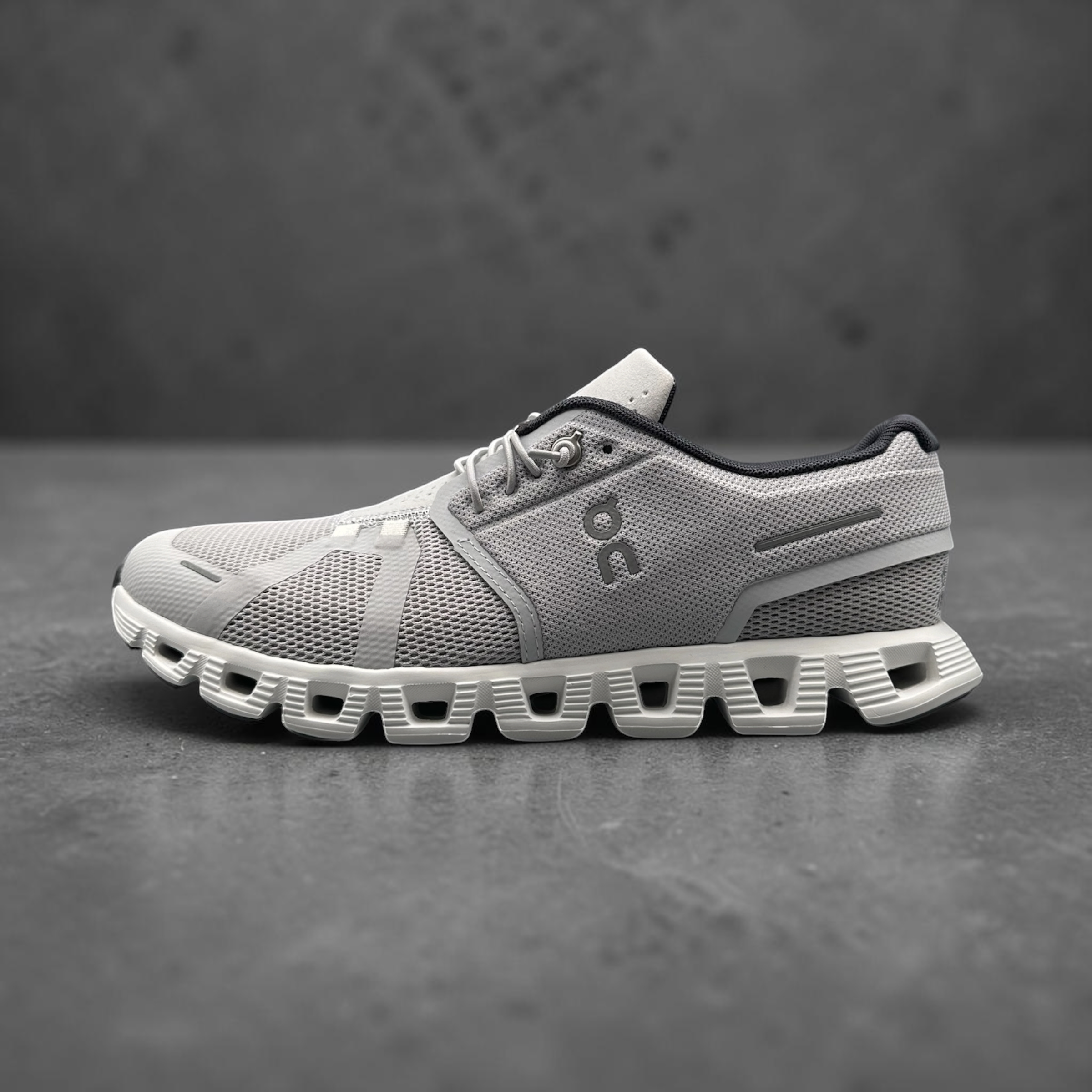 On Running Cloud 5 Glacier Grey White