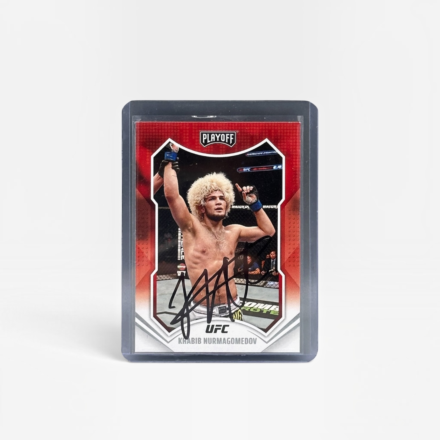 2022 Panini Chronicles Playoff Khabib Nurmagomedov Base #168 Auto