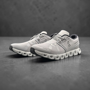 On Running Cloud 5 Glacier Grey White