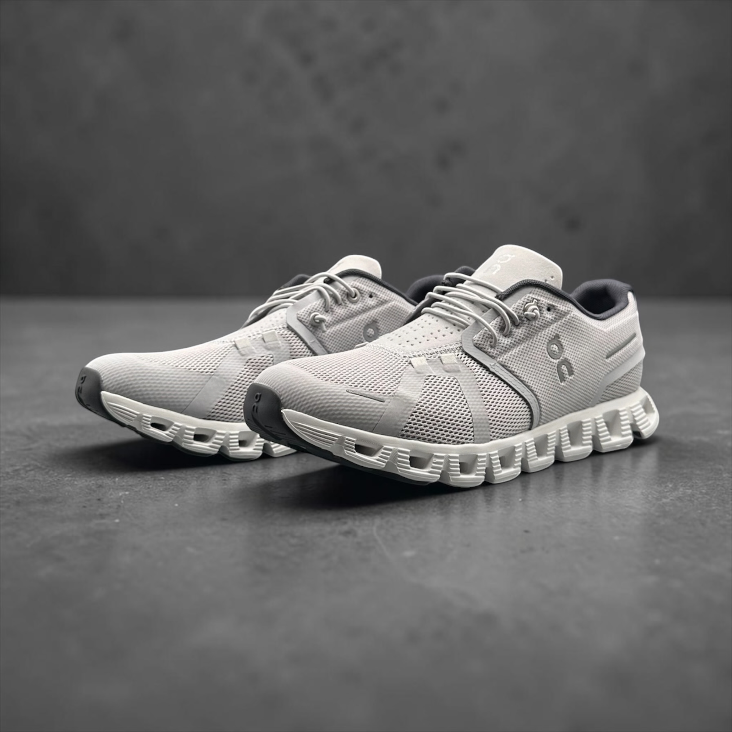 On Running Cloud 5 Glacier Grey White