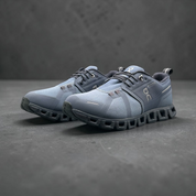 On Running Cloud 5 Waterproof Metal Navy