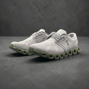 On Running Cloud 5 Glacier Grey Reseda Green