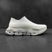 On Running LightSpray Cloudmonster LOEWE White
