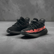 adidas Yeezy Boost 350 V2 Core Black Red (Infants)