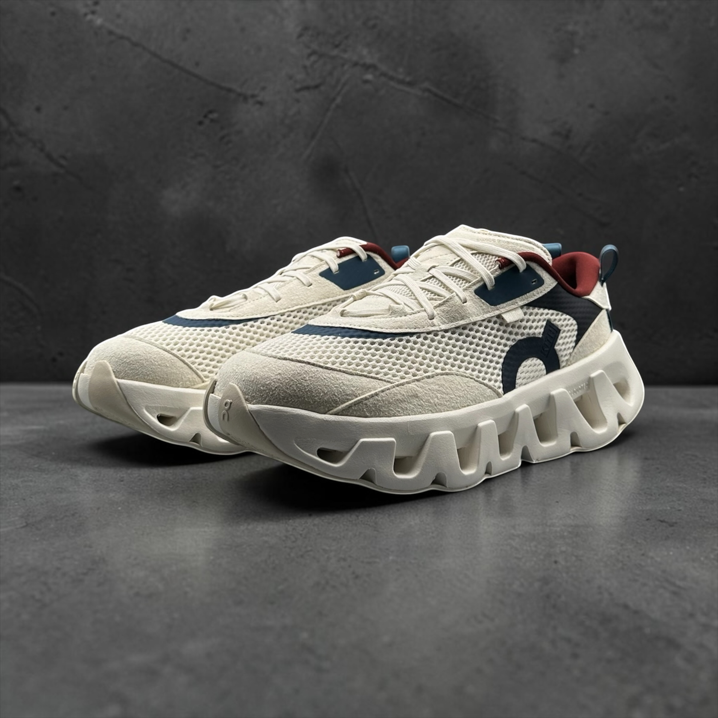 On Running K-Tech 2 Kith White Real Teal