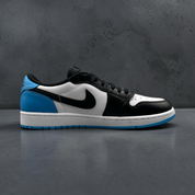 Jordan 1 Retro Low OG Black Dark Powder Blue