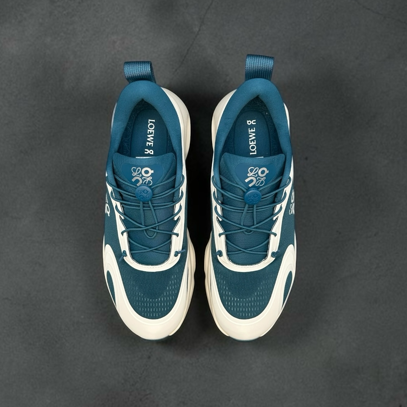On Running Cloudsolo LOEWE Teal Eggshell