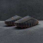 Nike Mind 001 Flyknit Slide Bronze Eclipse Total Orange