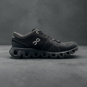 On Running Cloud X Black Asphalt Grey