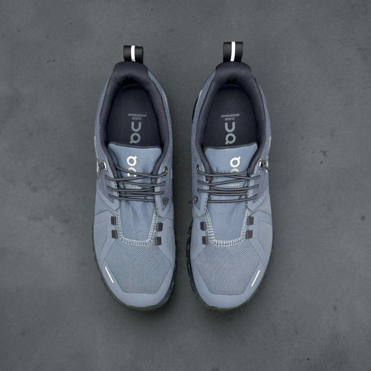 On Running Cloud 5 Waterproof Metal Navy