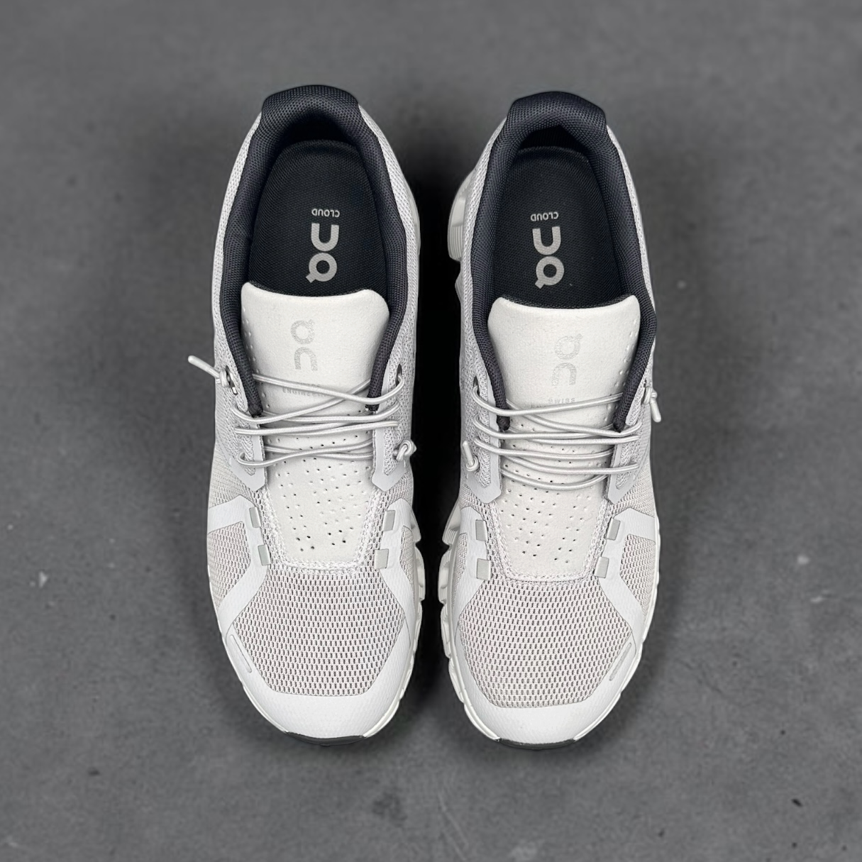 On Running Cloud 5 Glacier Grey White