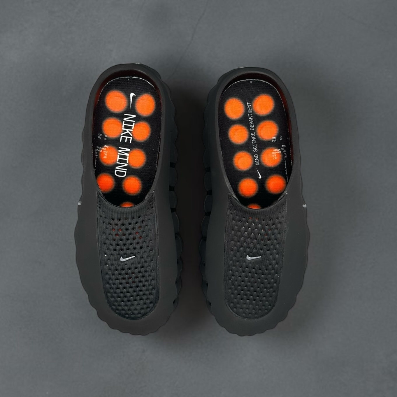 Nike Mind 001 Slide Black Chrome