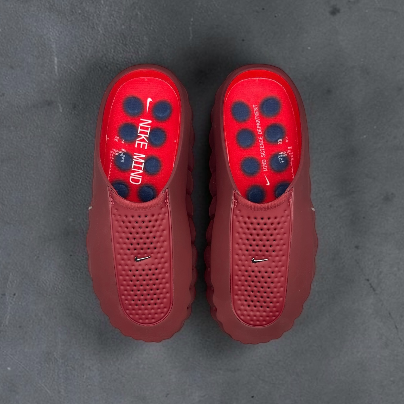 Nike Mind 001 Slide Team Red University Red
