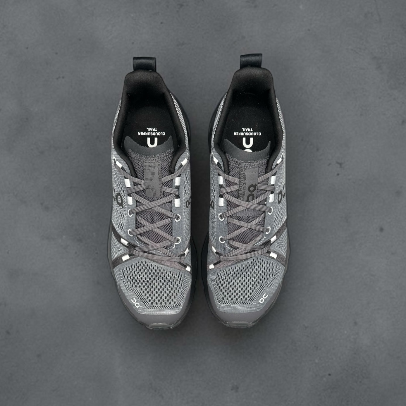 On Running Cloudsurfer Trail Eclipse Black